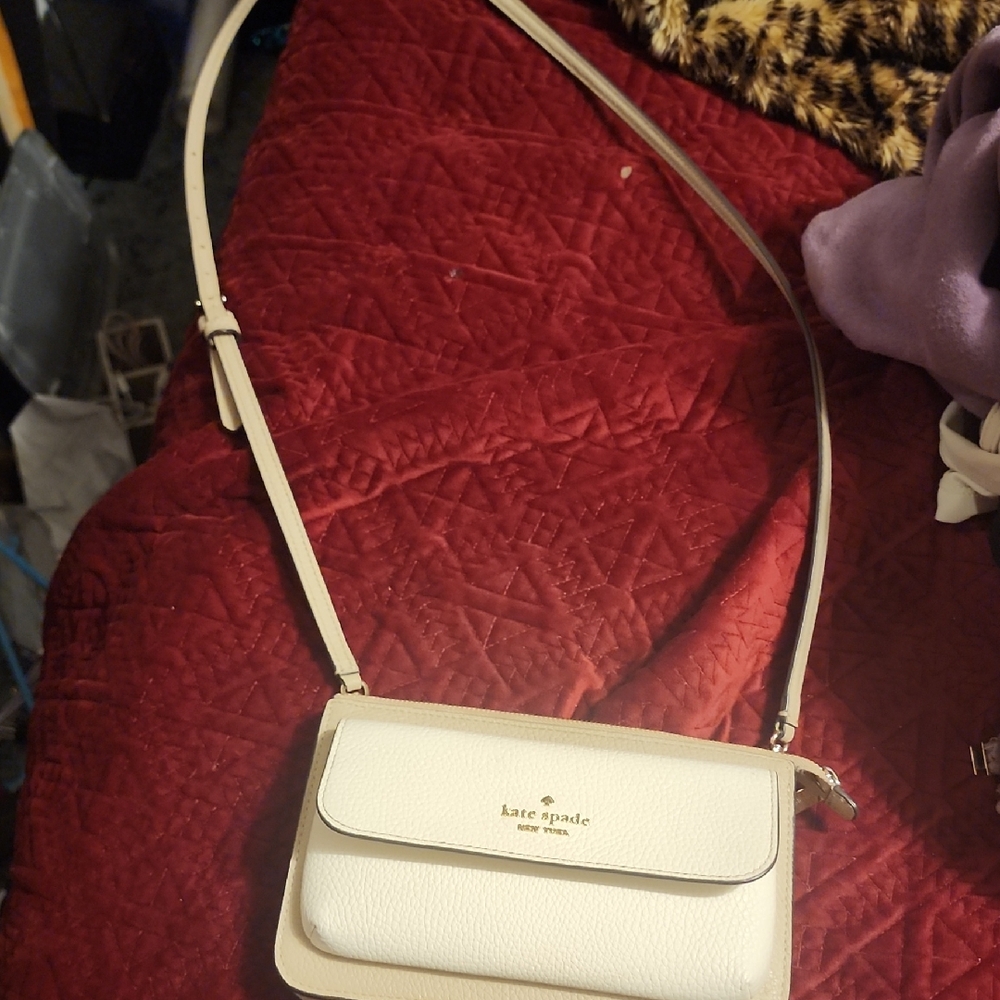 Kate Spade Ivory Crossbody Bag
